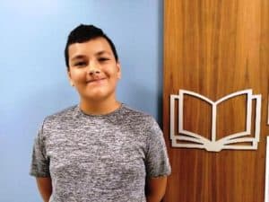 “I love reading!”
