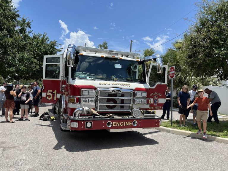 Clearwater Fire & Rescue Visit!